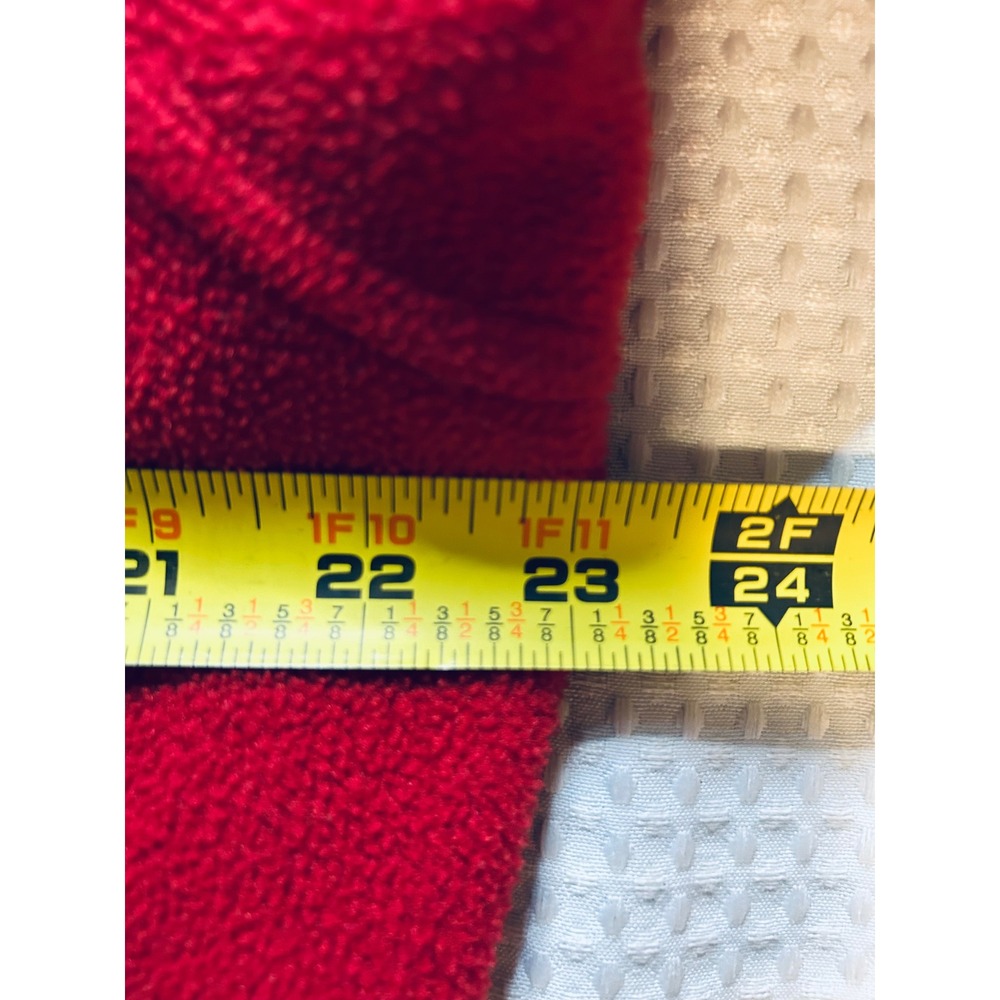 Patagonia Synchilla Men's Large Full Zip Fleece Jacket Red Midweight (46" Chest) - Picture 6 of 14